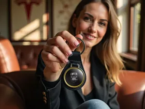 Pet Keychain Durable Resilient Tuning Style